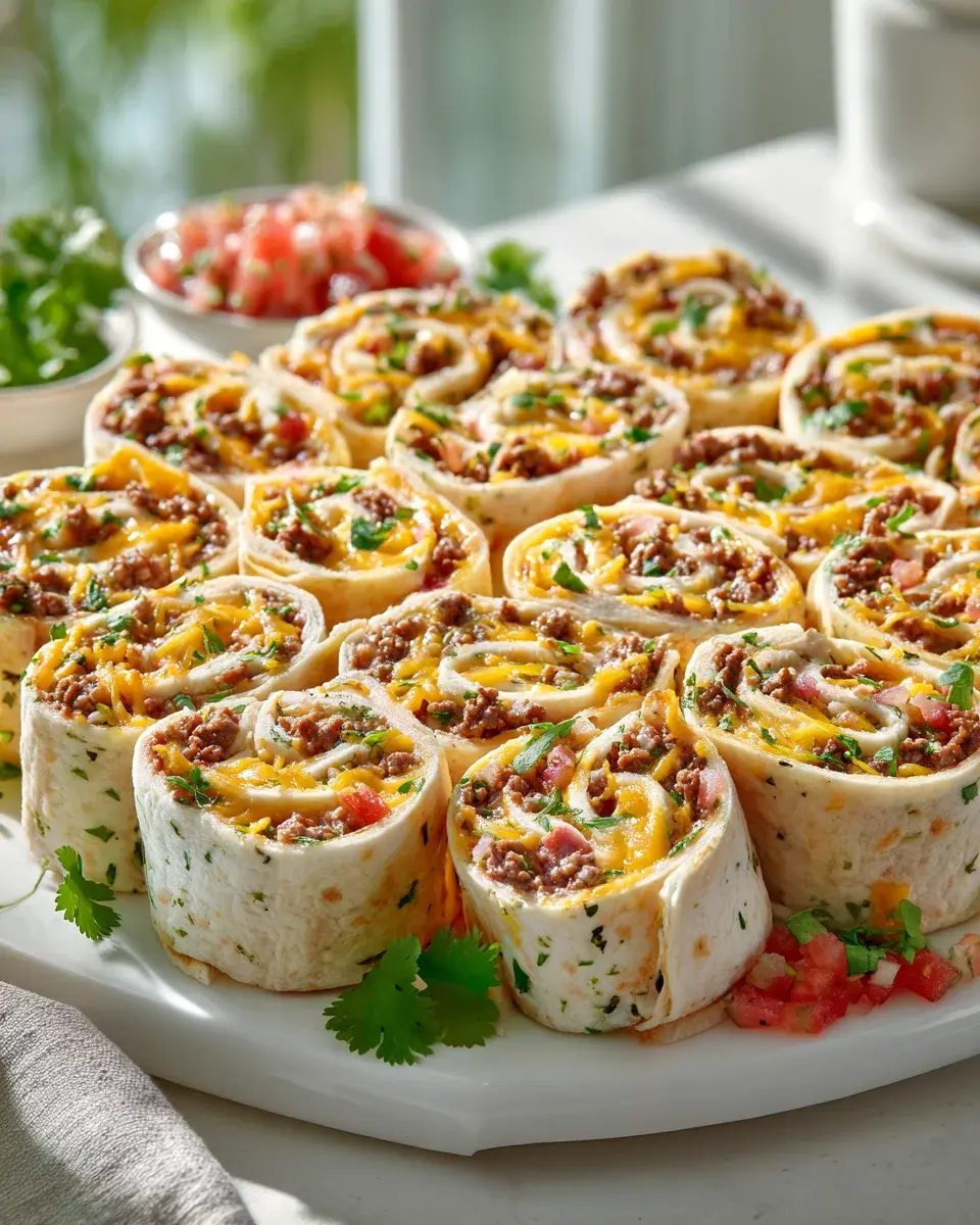 Leckere Taco Pinwheels – Ideal für jede Party & Appetizer! - Realrecipes.de 2 Taco Pinwheels