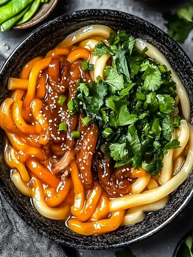 Vegane Udon Nudeln