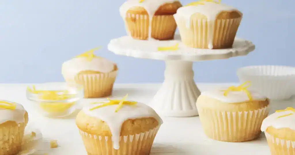 Vegane Zitronenmuffins