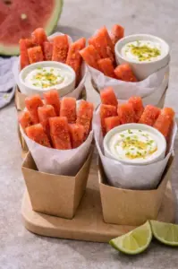 Erfrischende Wassermelonen-Pommes
