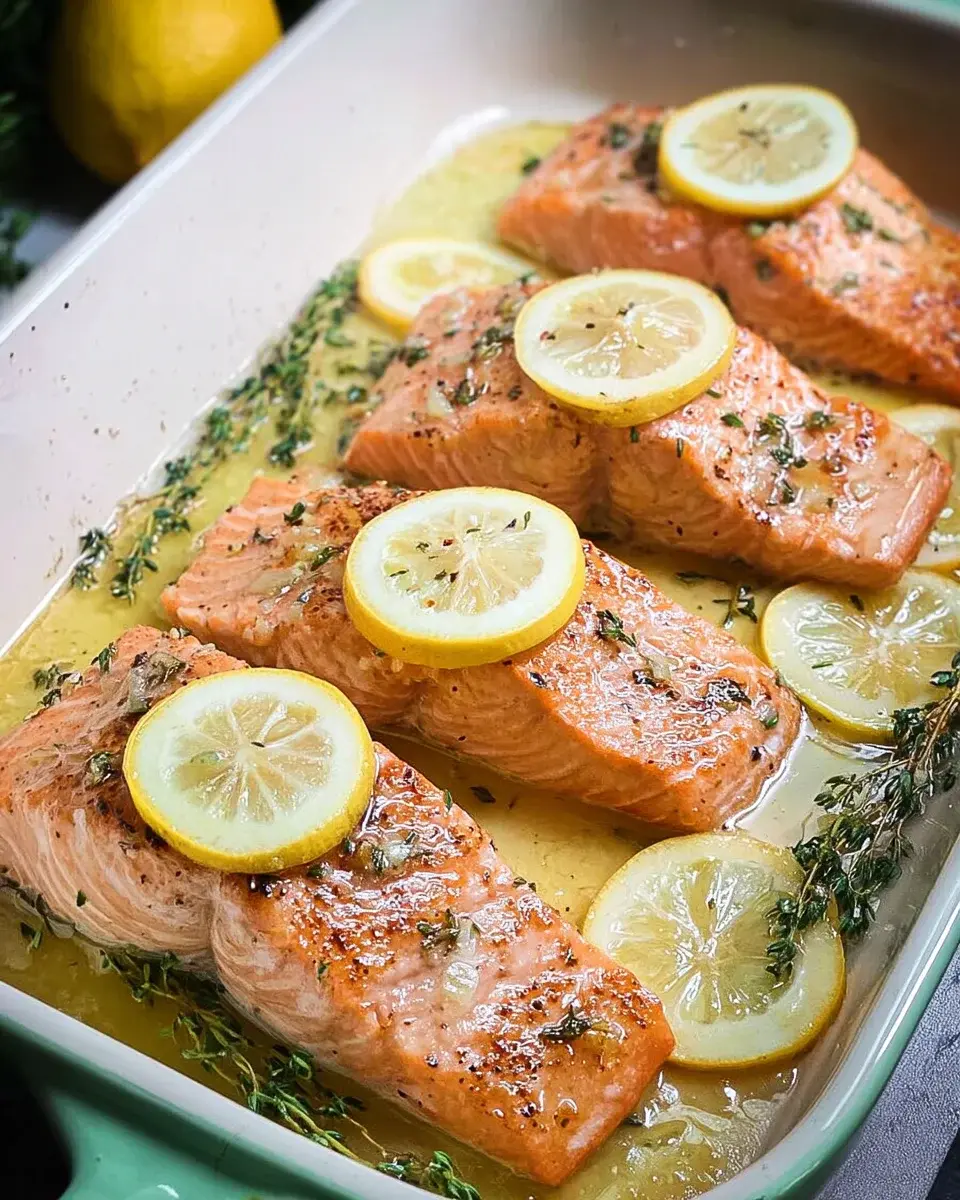 Leckerer Zitronen-Lachs aus dem Ofen 2 Zitronen Lachs aus dem Ofen