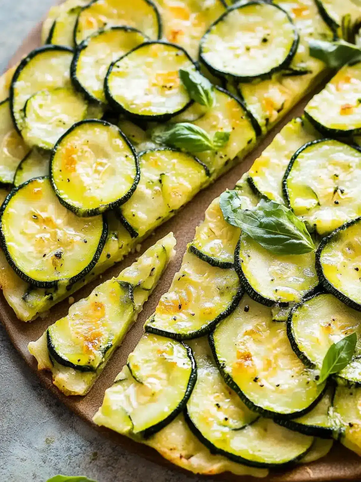 Zucchini Scarpaccia Rezept