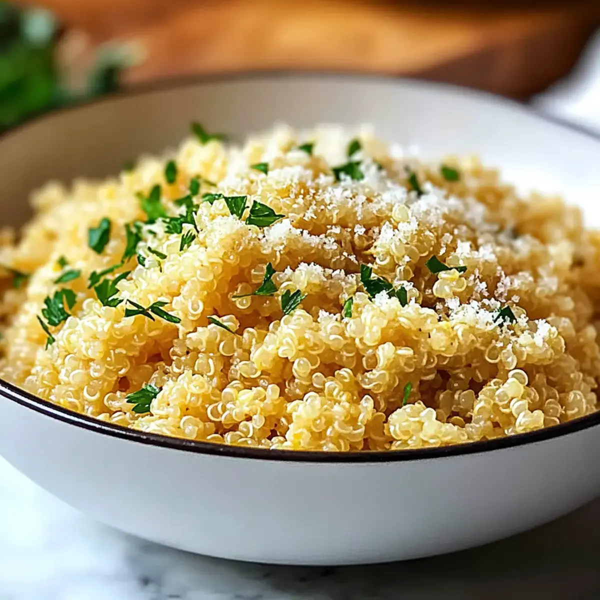 Ultimate Creamy Garlic Parmesan Quinoa – Easy & Delicious 2 cremiger knoblauch parmesan quinoa
