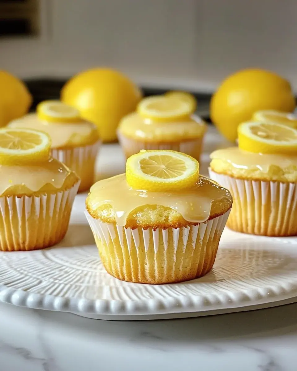saftige Zitronen Muffins