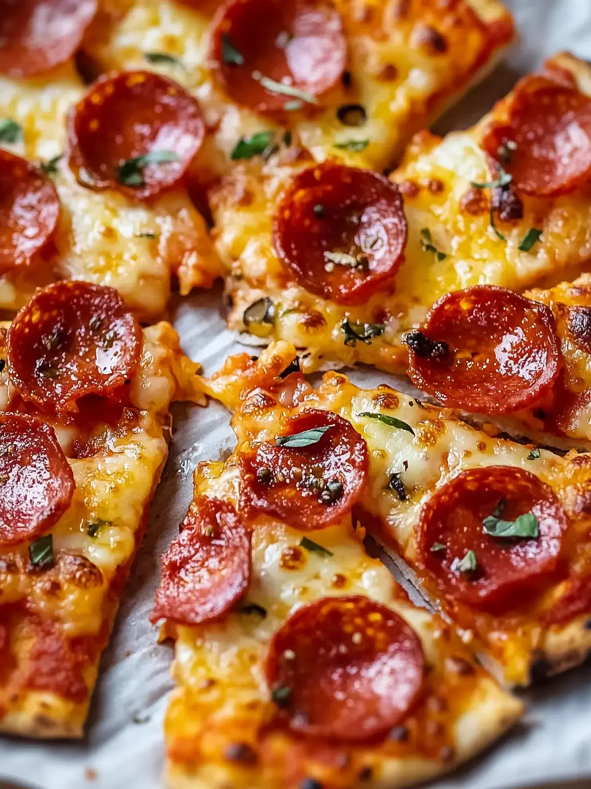 2 Zutaten Pizza Chips