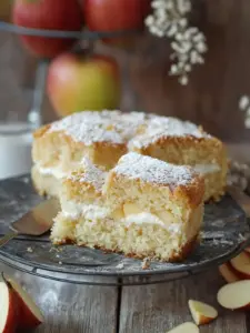 Apfel-Schmand-Kuchen vom Blech