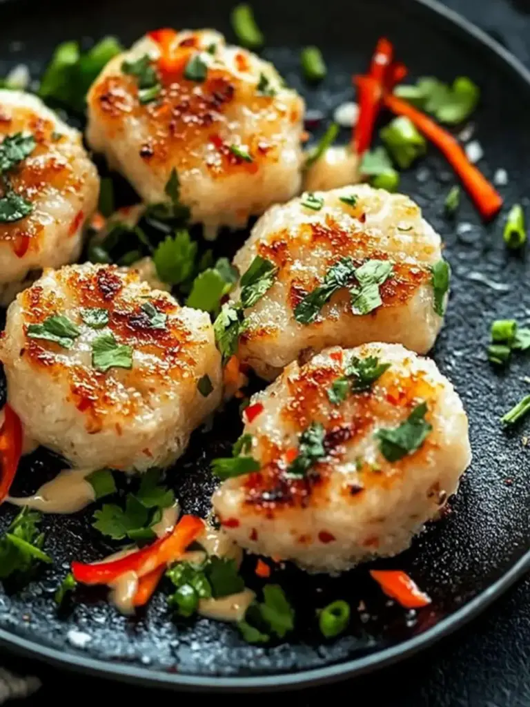 Asiatische Thunfischkuchen