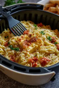 Baked Feta Pasta aus der Heißluftfritteuse