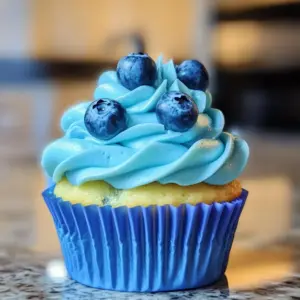Erfrischende Blaubeer-Limonade-Muffins