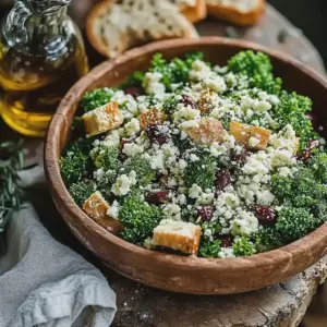 Knackiger Brokkoli-Salat mit Speck und Sonnenblumenkernen