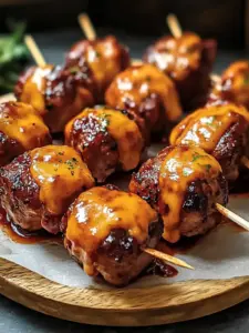 Cheddar-gefüllte BBQ Bacon Bombs für das perfekte Party-Fest
