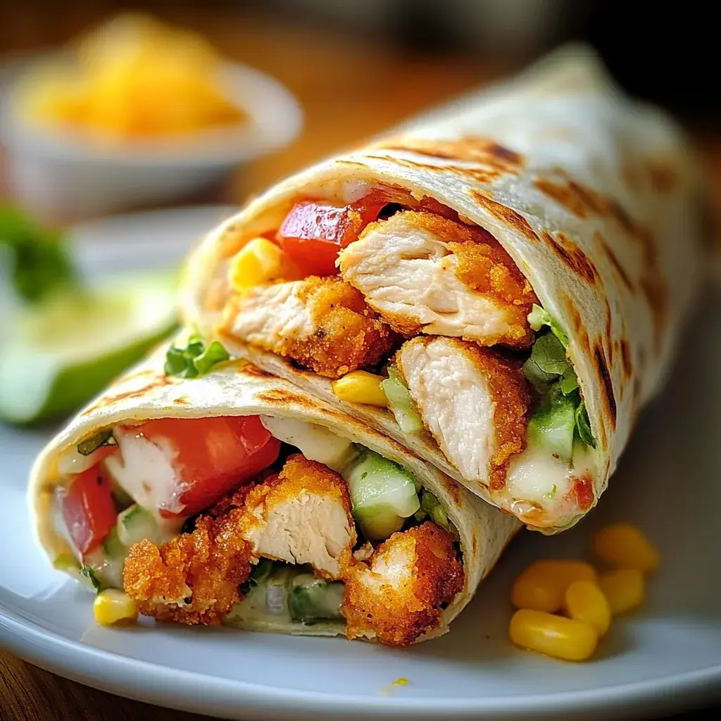 Chicken Ranch Snack Wrap