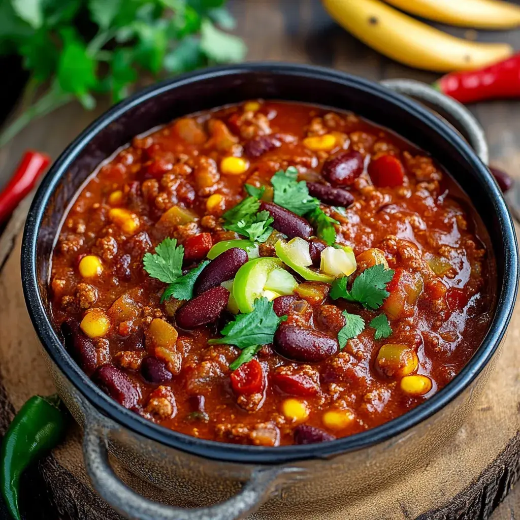 Chili sin Carne Rezept