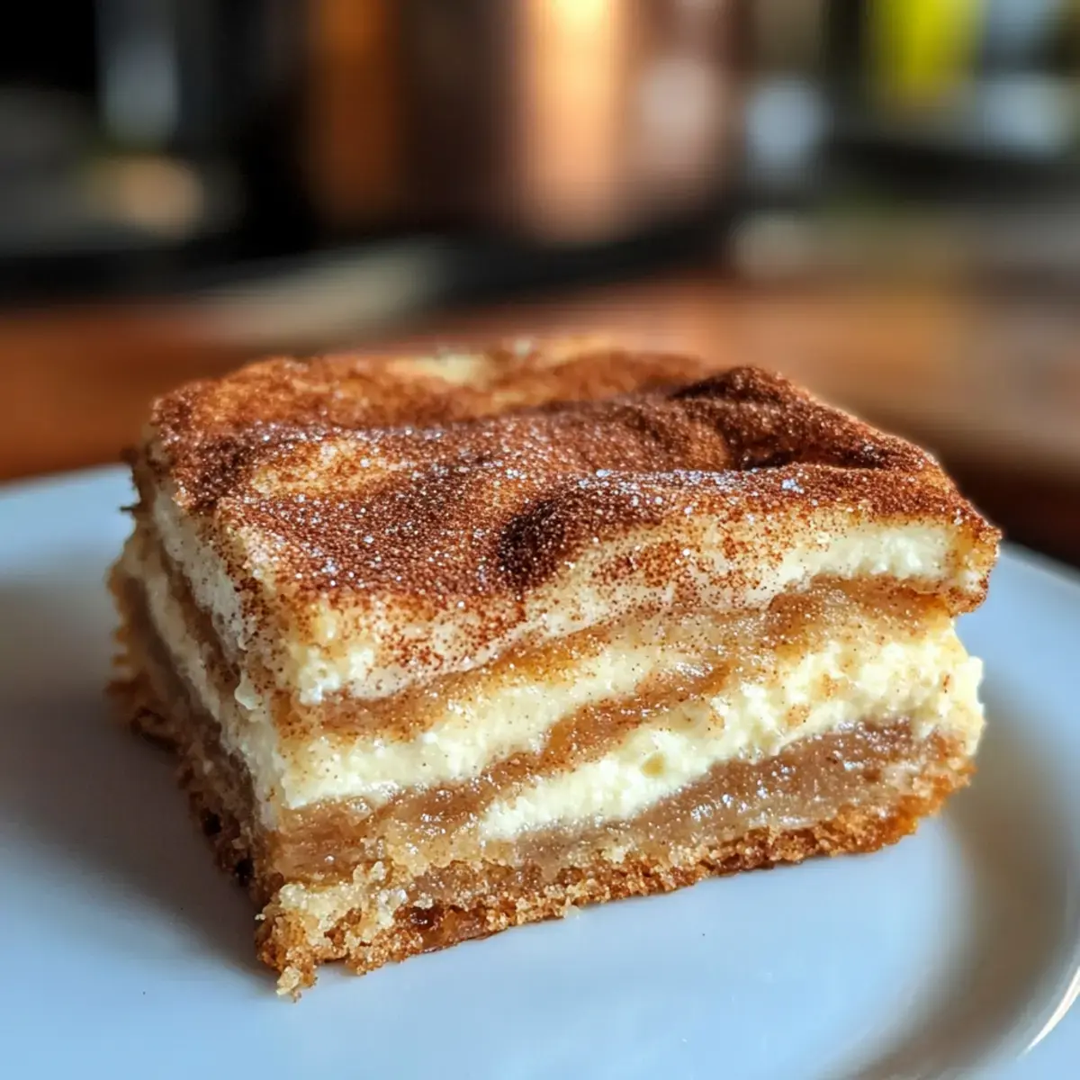 Churro Käsekuchen Riegel – Perfekte Mischung aus Genuss 2 Churro Käsekuchen Riegel