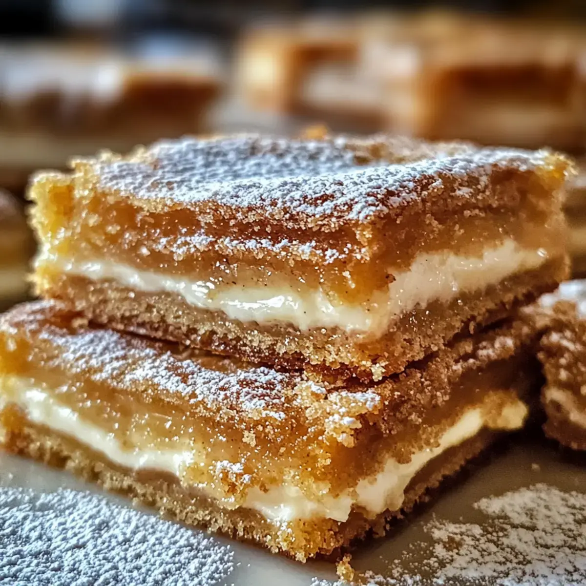 Churro Saltine Toffee Bars