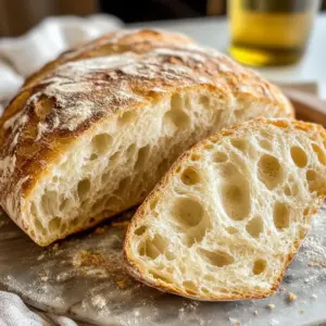 Luftiges Ciabatta-Brot