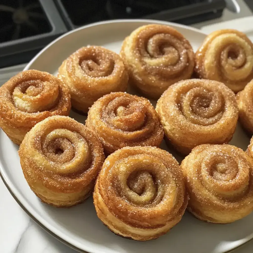 Cinnamon Sugar Cruffins