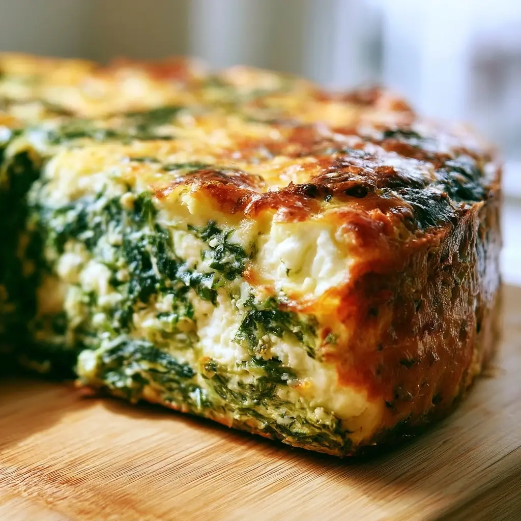 Cottage Cheese Spinat Quiche