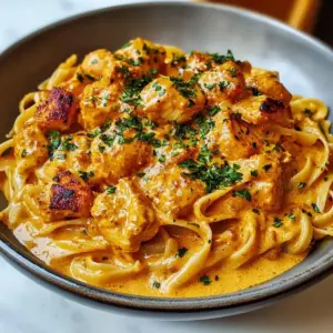Cremige Cowboy Butter Hähnchen Pasta