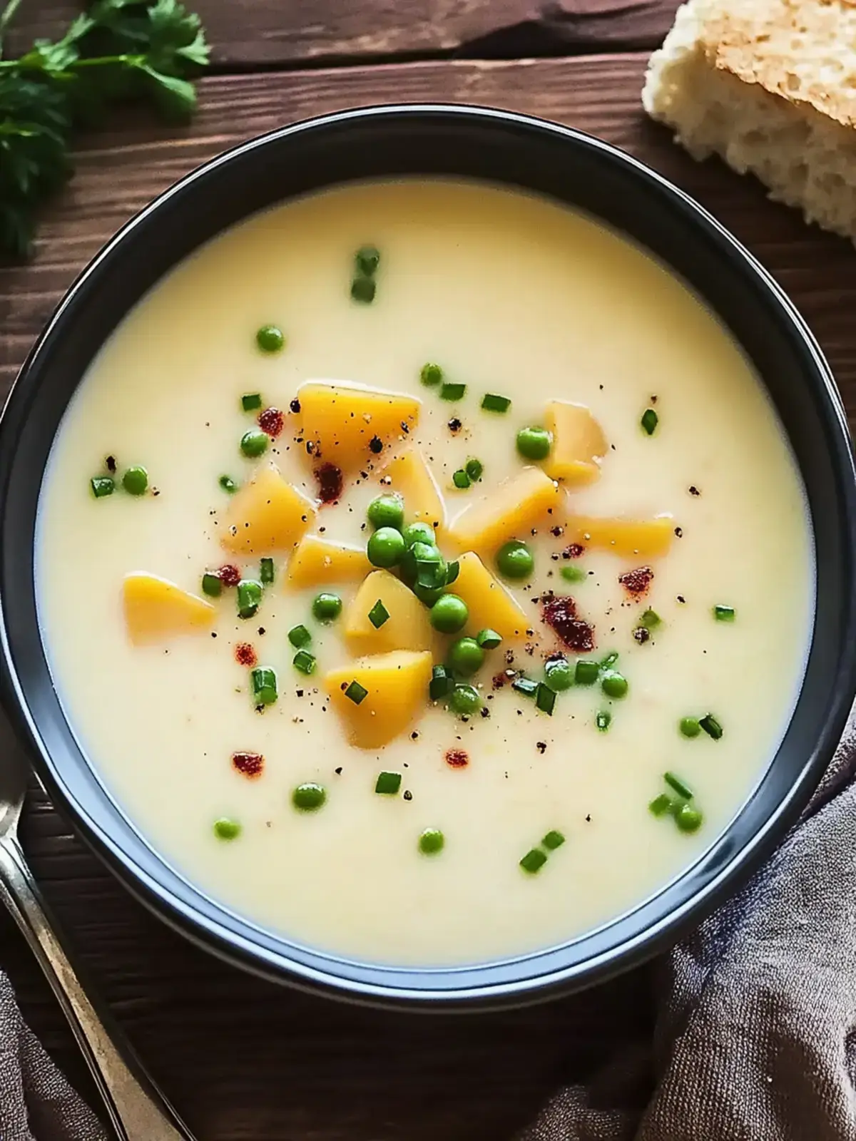 Cremige Kartoffelsuppe – Ein köstlicher Genuss für kalte Tage 2 Cremige Kartoffelsuppe