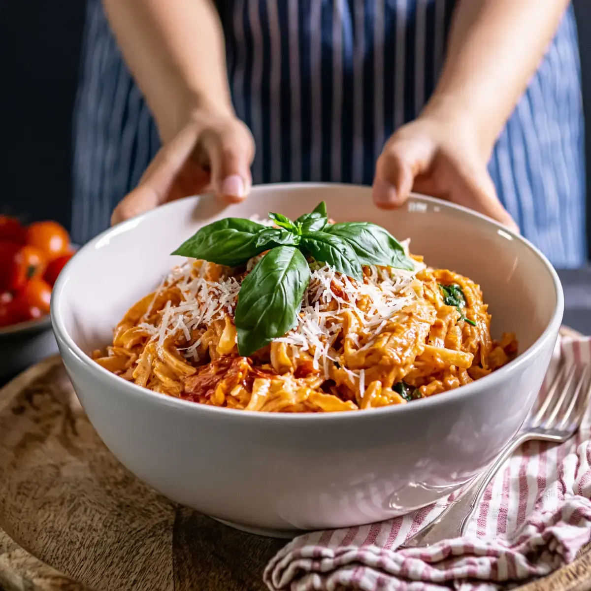 Cremige Tomatenpasta