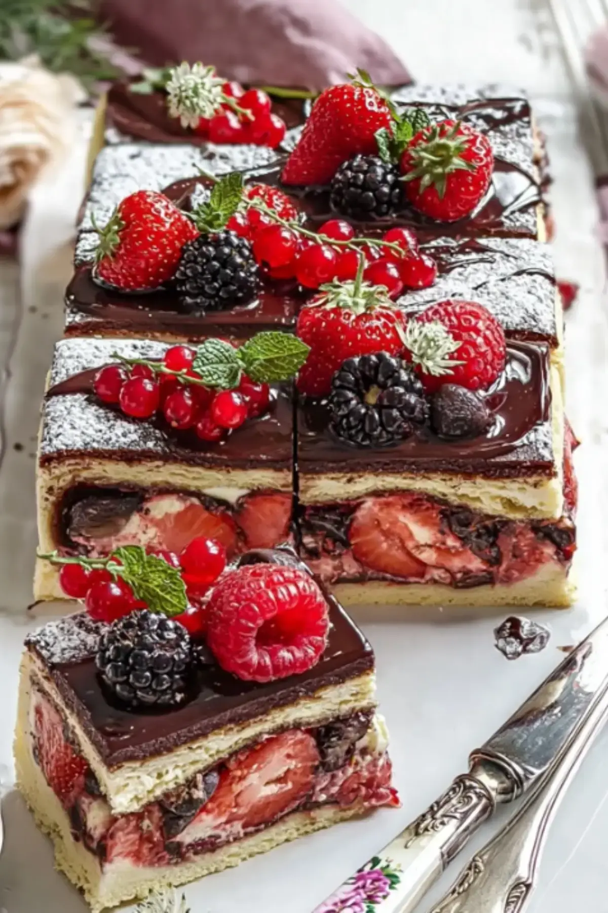 Donauwelle mit Erdbeeren: Bestes Rezept für Sommergenuss - Noras Kreationen 2 Donauwelle mit Erdbeeren