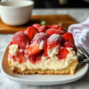 Erdbeer-Käsekuchen-Dump-Kuchen
