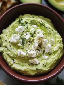 Cremiger Feta-Avocado-Dip