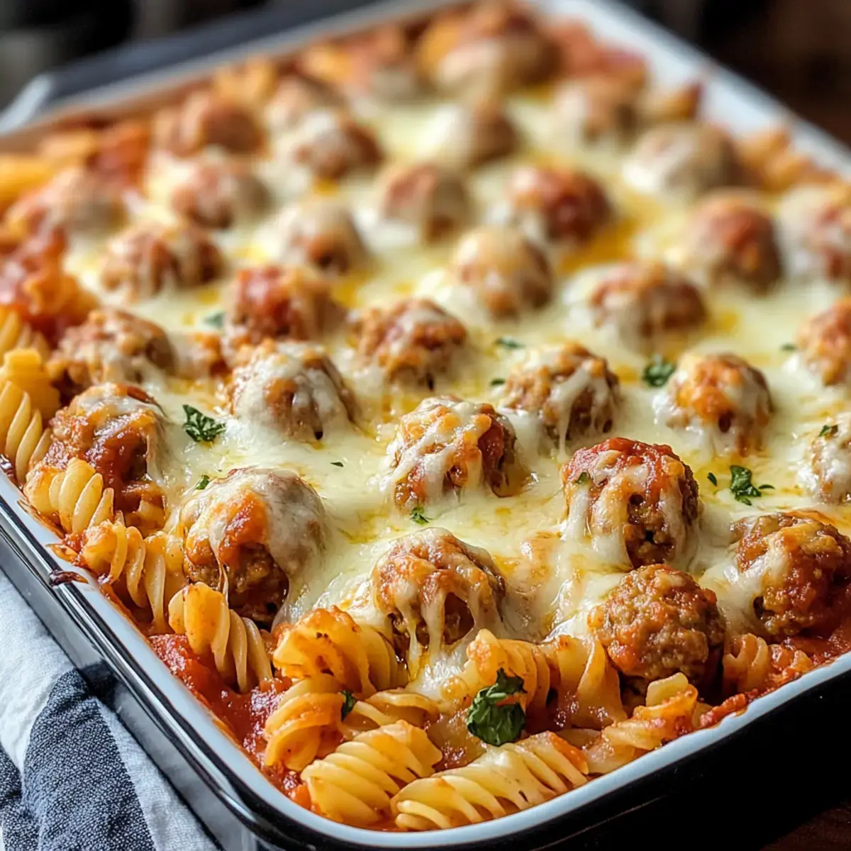 Fleischbällchen Auflauf