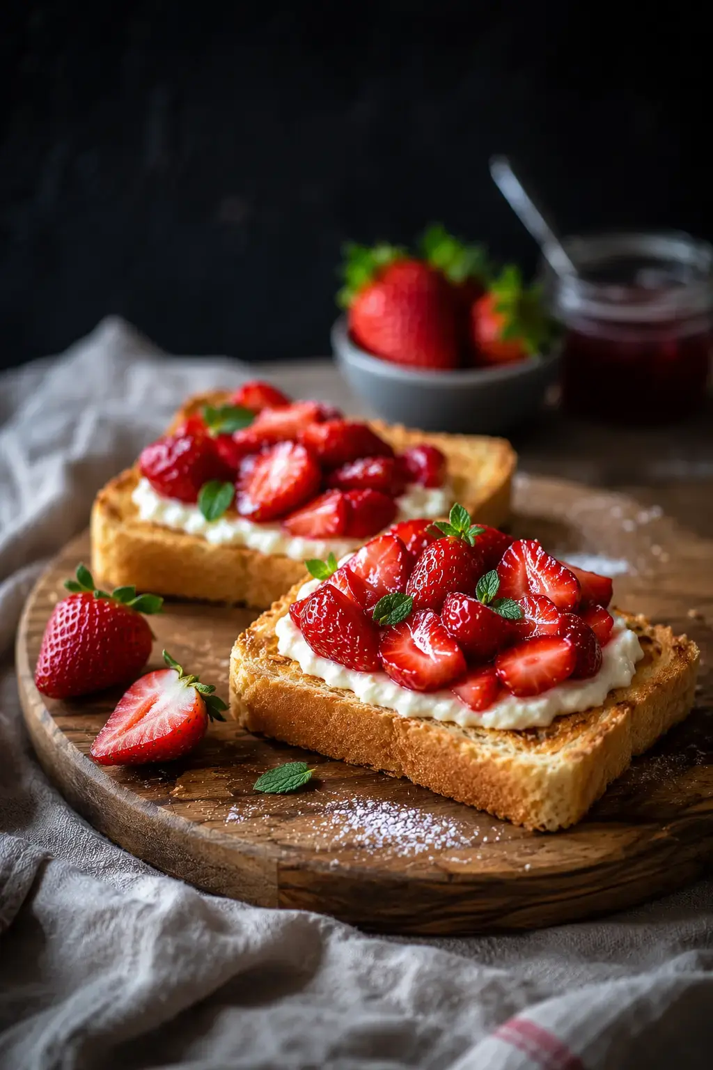 Frittierte Erdbeer-Käsekuchen-Sandwiches: Das ultimative Rezept 2 Frittierte Erdbeer-Käsekuchen-Sandwiches