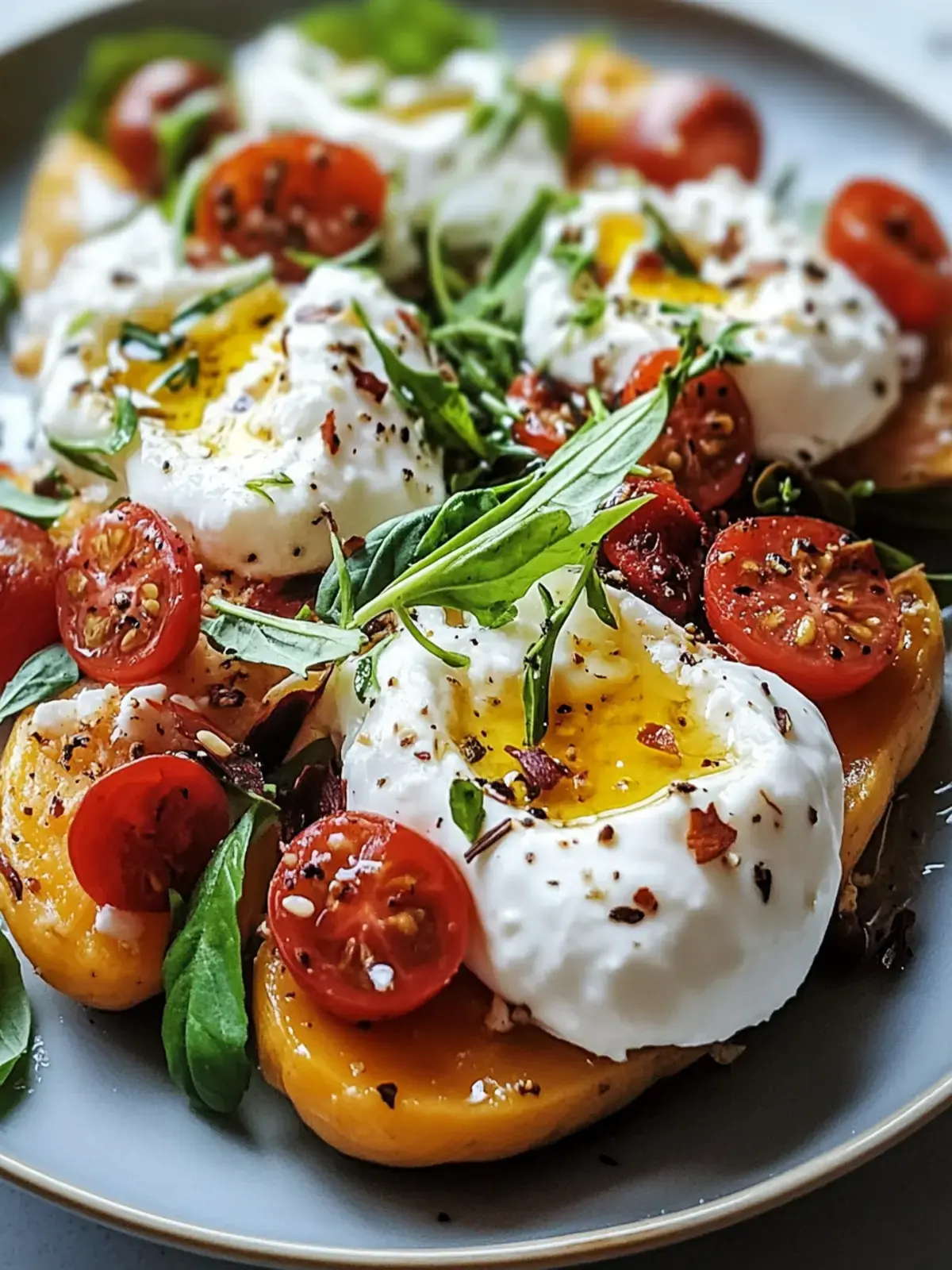 Gefüllte Süßkartoffeln mit Burrata – Gesund und köstlich genießen 2 Gefüllte Süßkartoffeln mit Burrata