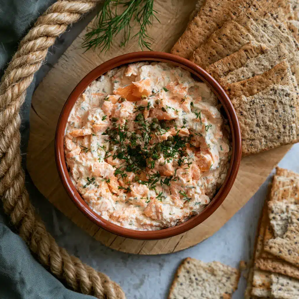 Geräucherter Lachs-Dip mit Frischkäse und Kapern - LNNRW 2 Geräucherter Lachs Dip