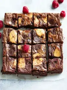 Gesunde Brownie Keks-Teig Riegel