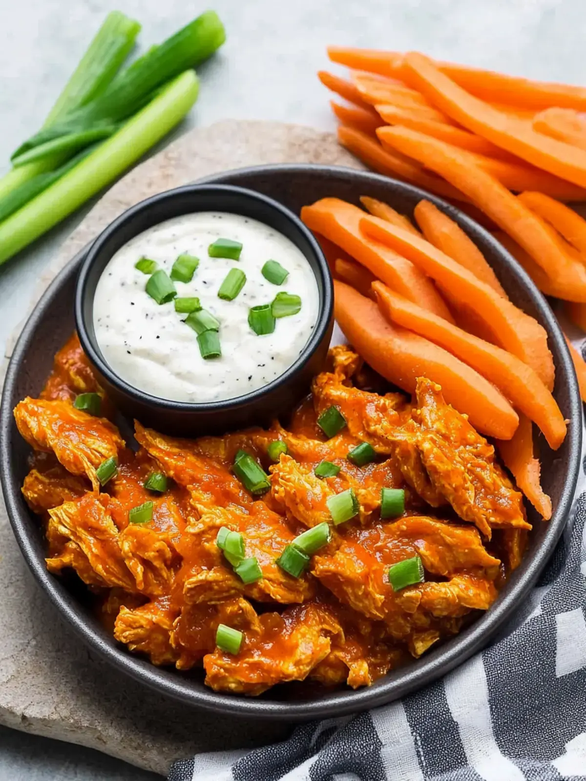 Leckerer Gewichtswatcher Buffalo Hähnchen Dip ohne Reue 2 Gewichtswatcher Buffalo Hähnchen Dip