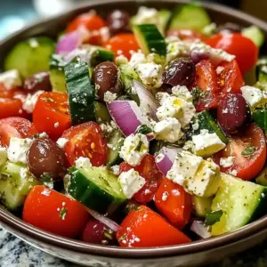 Authentischer Griechischer Salat