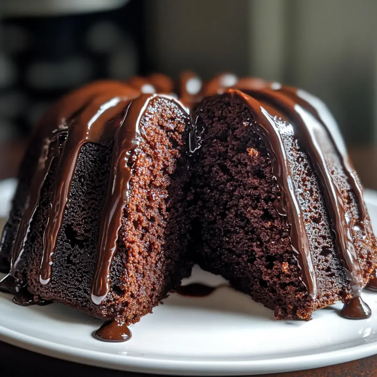 Guinness Schokoladen Bundt Kuchen