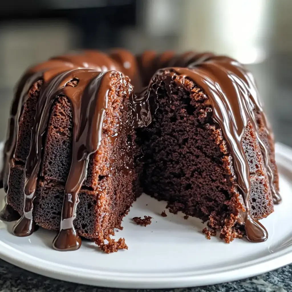 Guinness Schokoladen Bundt Kuchen