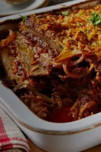 Saftiger Gyros Schichtbraten mit Kruste