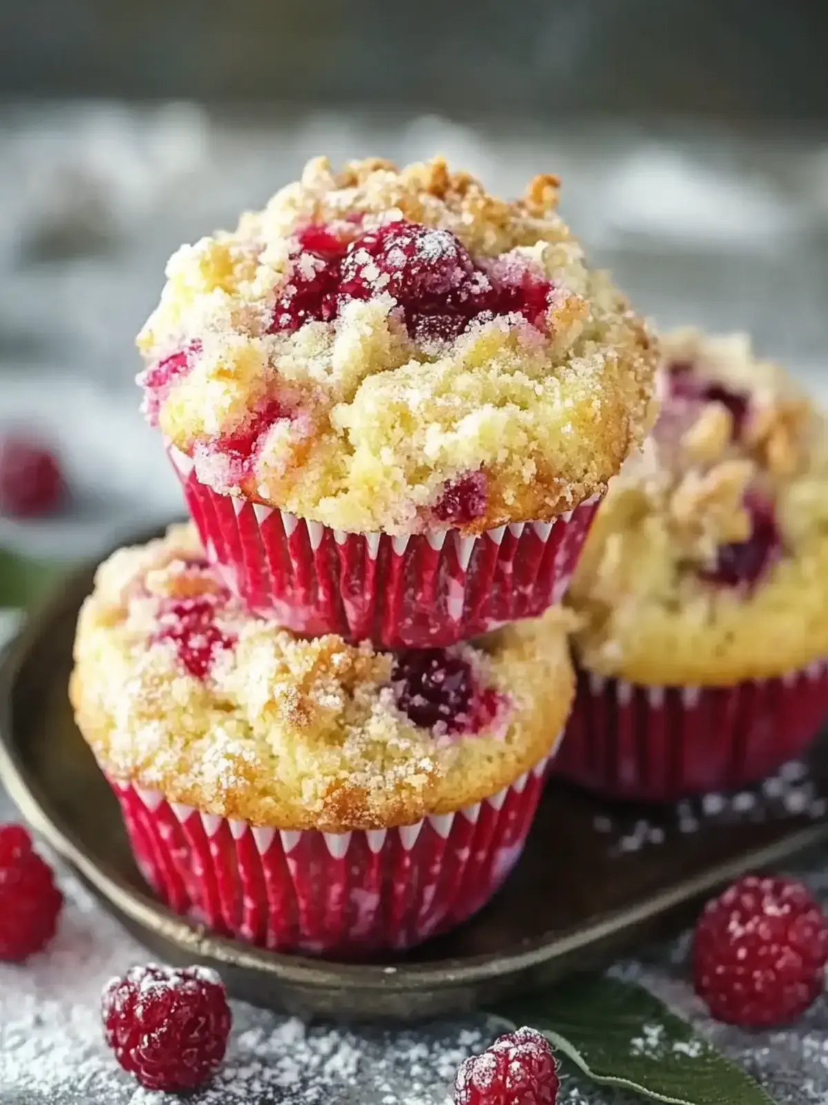 Himbeer-Streusel-Muffins für ein unwiderstehliches Frühstück 2 Himbeer-Streusel-Muffins