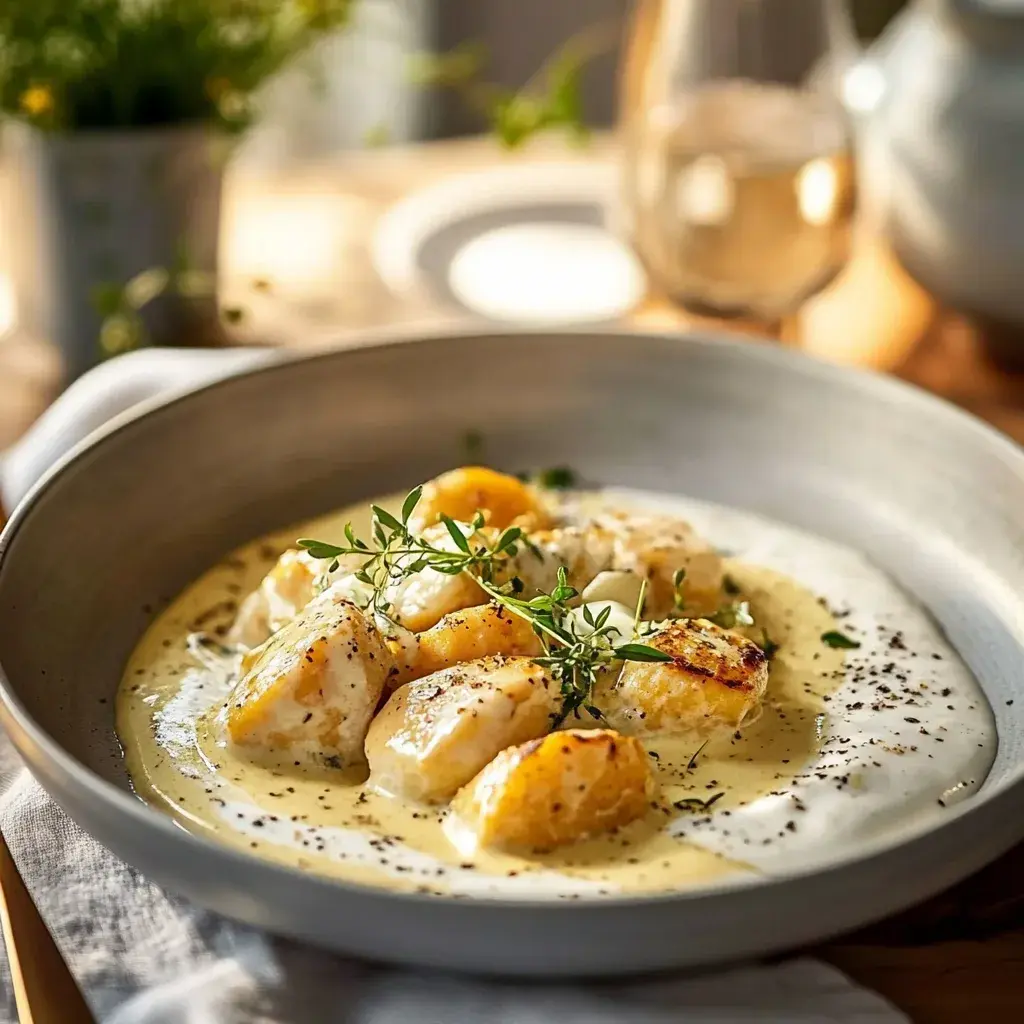 Honig Senf Hähnchen mit Reis
