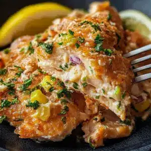 Cremige Honig-Senf-Hähnchenpfanne mit Sahne