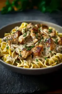 Hühnchen Stroganoff – Cremiges Wohlfühlgericht