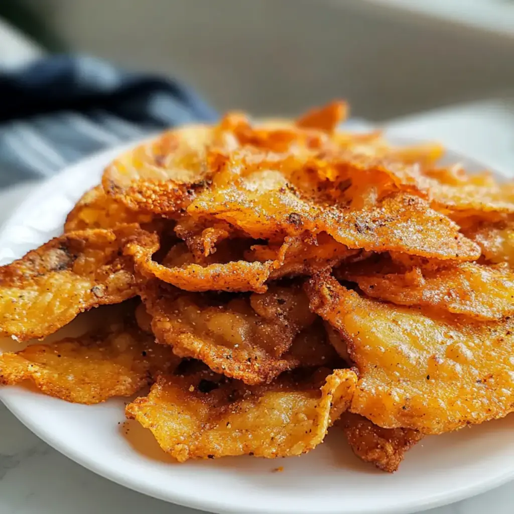 Hühnhautchips Rezept