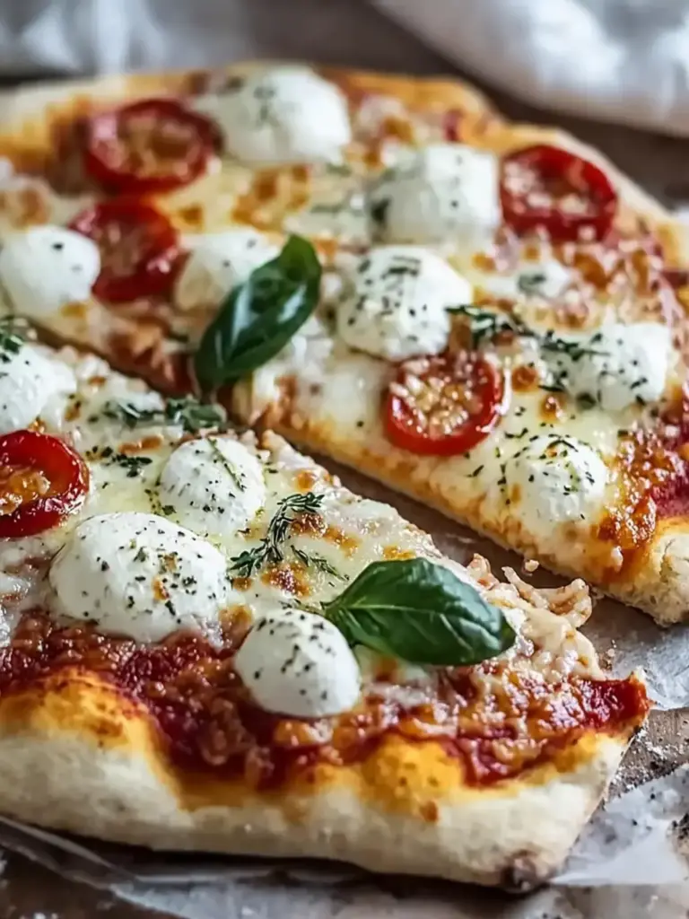 Hüttenkäse Pizzaboden