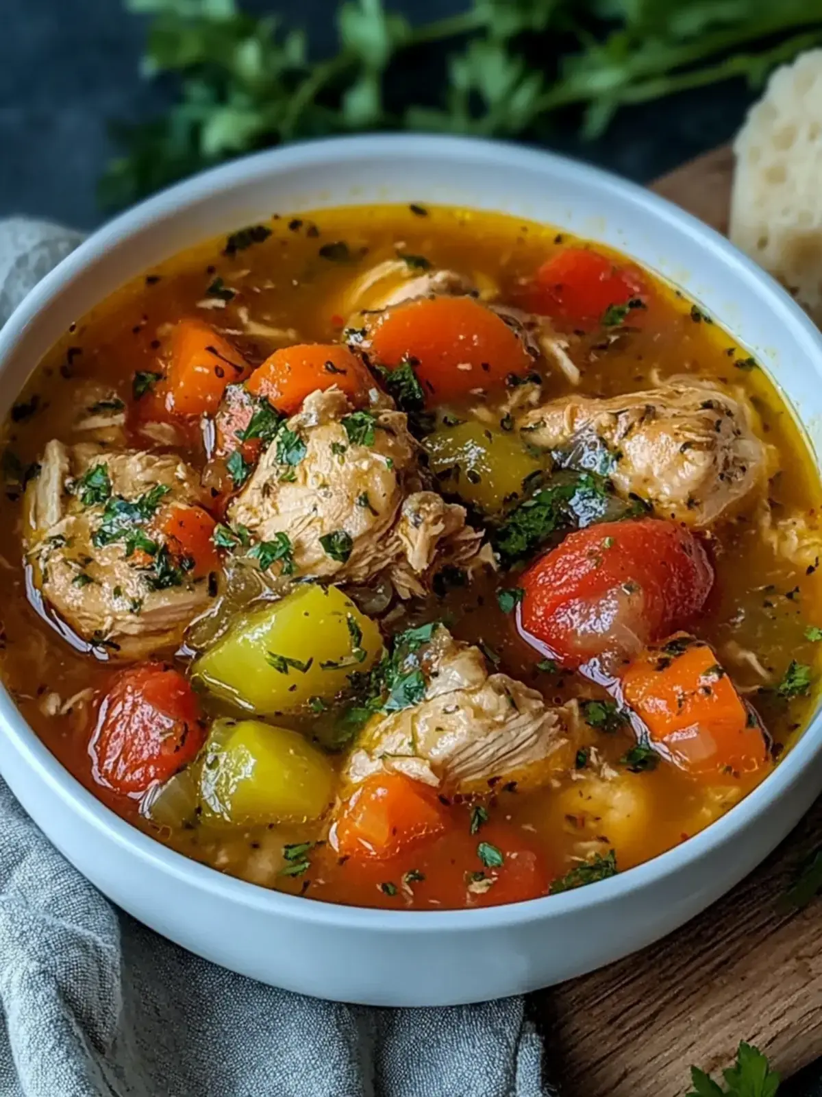 Instant Pot Hähncheneintopf mit Gemüse