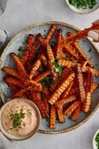 Knusprige Karotten Pommes
