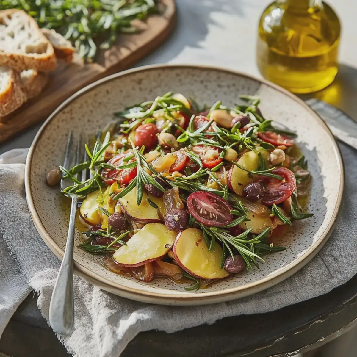 Kartoffelsalat mediterran
