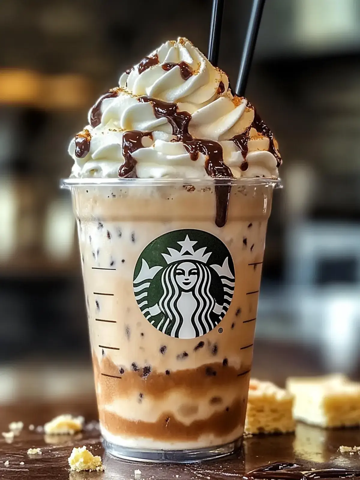 Kekse und Sahne Frappuccino