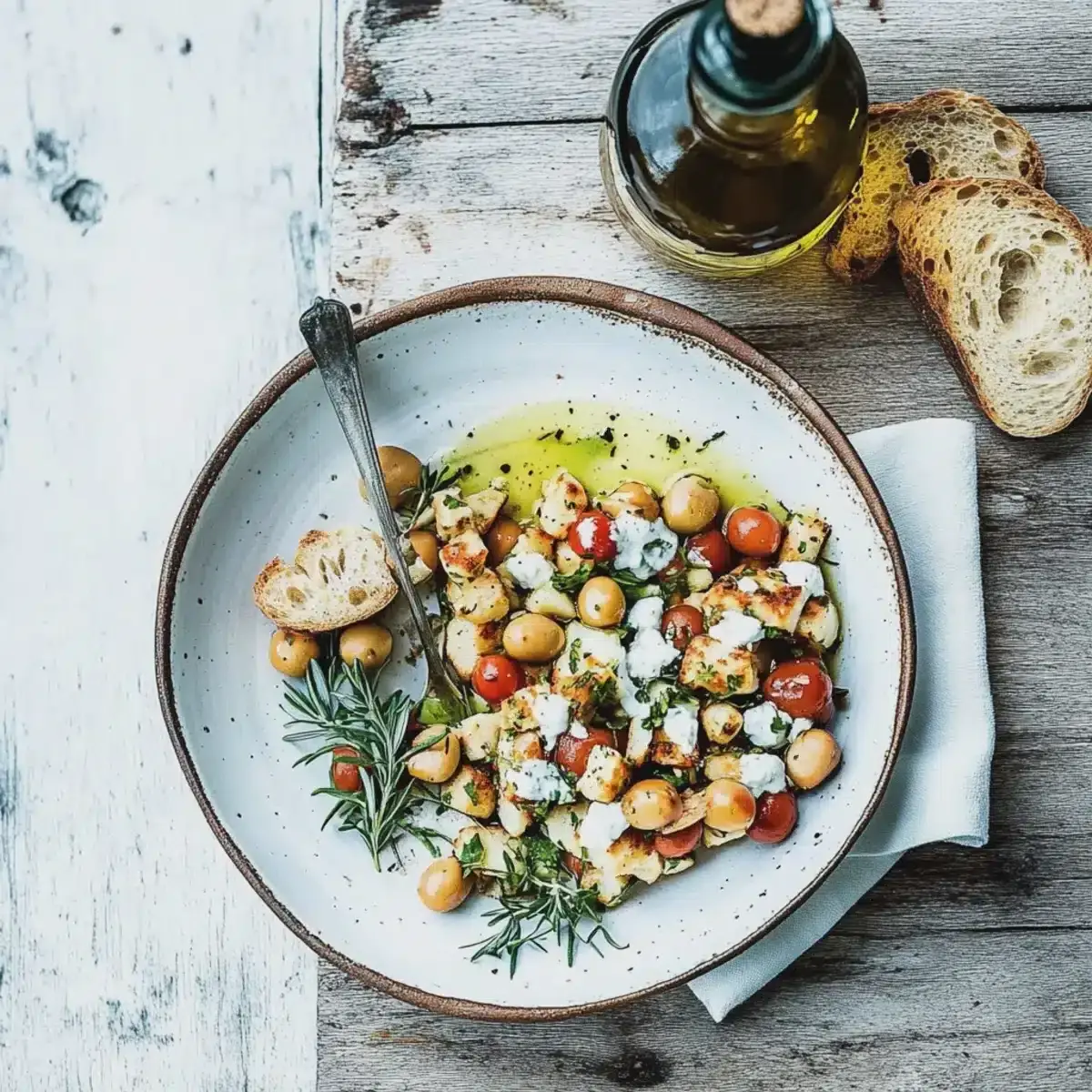 Kichererbsensalat mit Feta – einfach und frisch zubereitet 2 Kichererbsensalat mit Feta