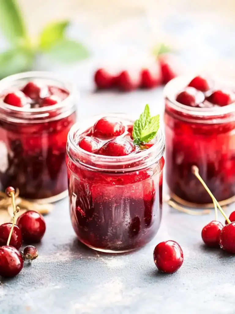 Kirschmarmelade selber machen